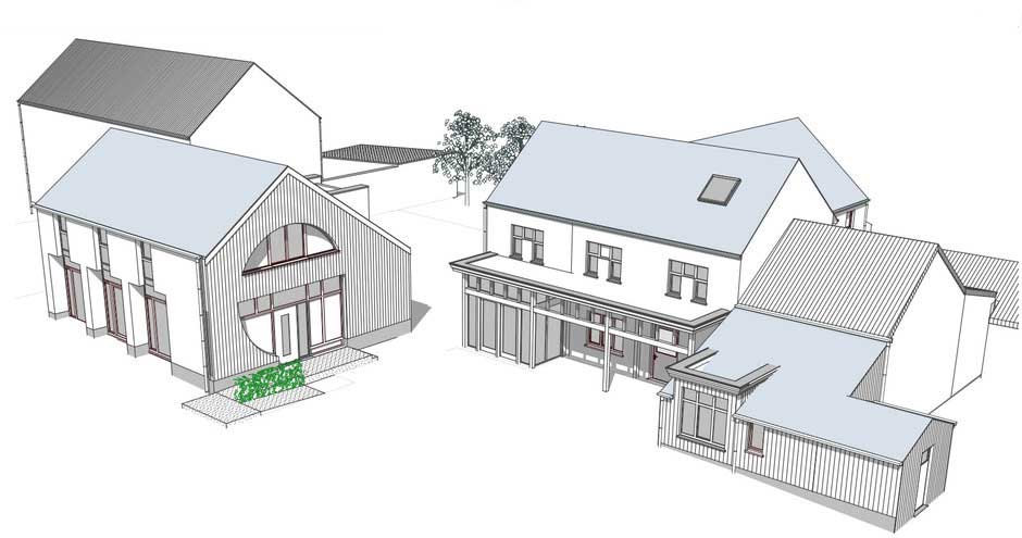 Plan du bâtiment chemin des roches